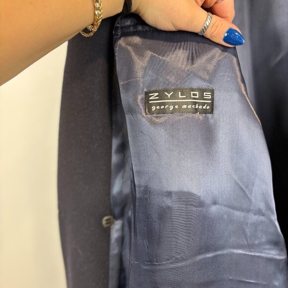 Zylos by George Machado Cashmere Blend Overcoat - Made in Hungary - Picture 5 of 8